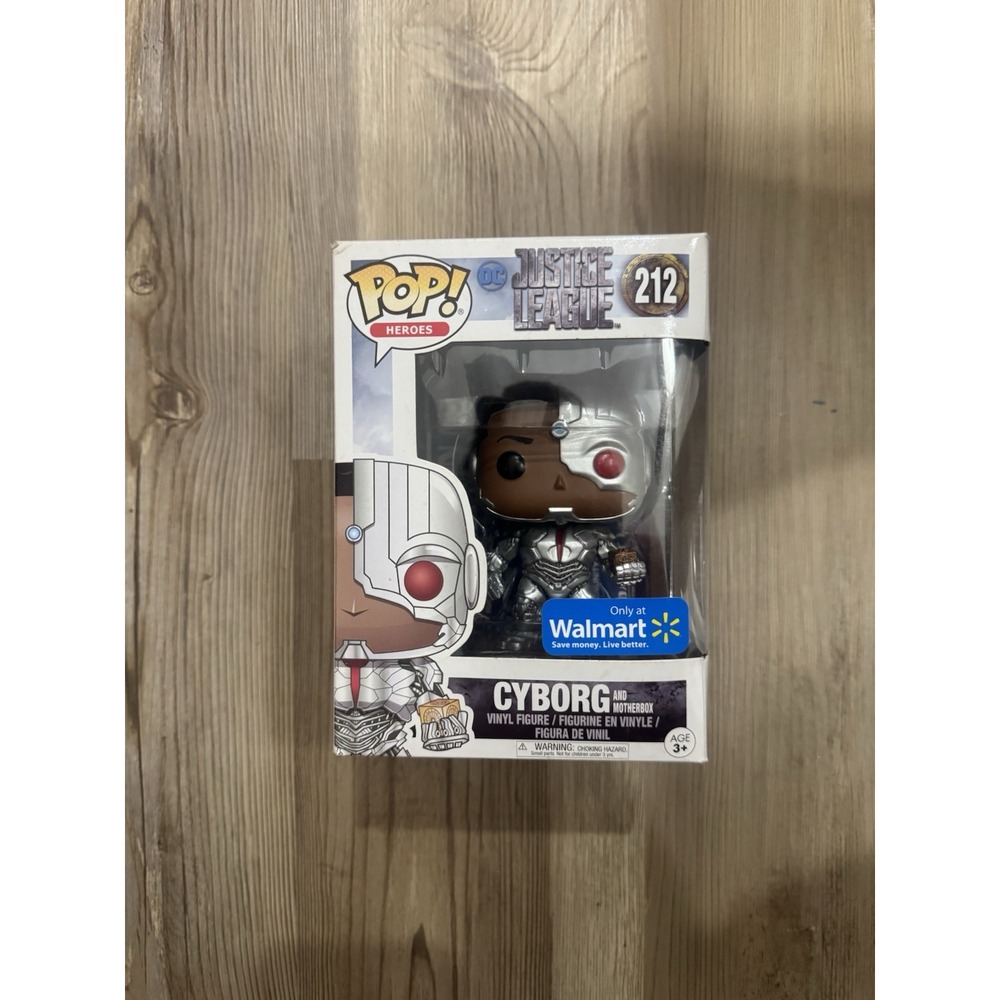 Funko Pop! Vinyl: DC Universe - Cyborg (w/ Mother Box) - Walmart (Exclusive)...